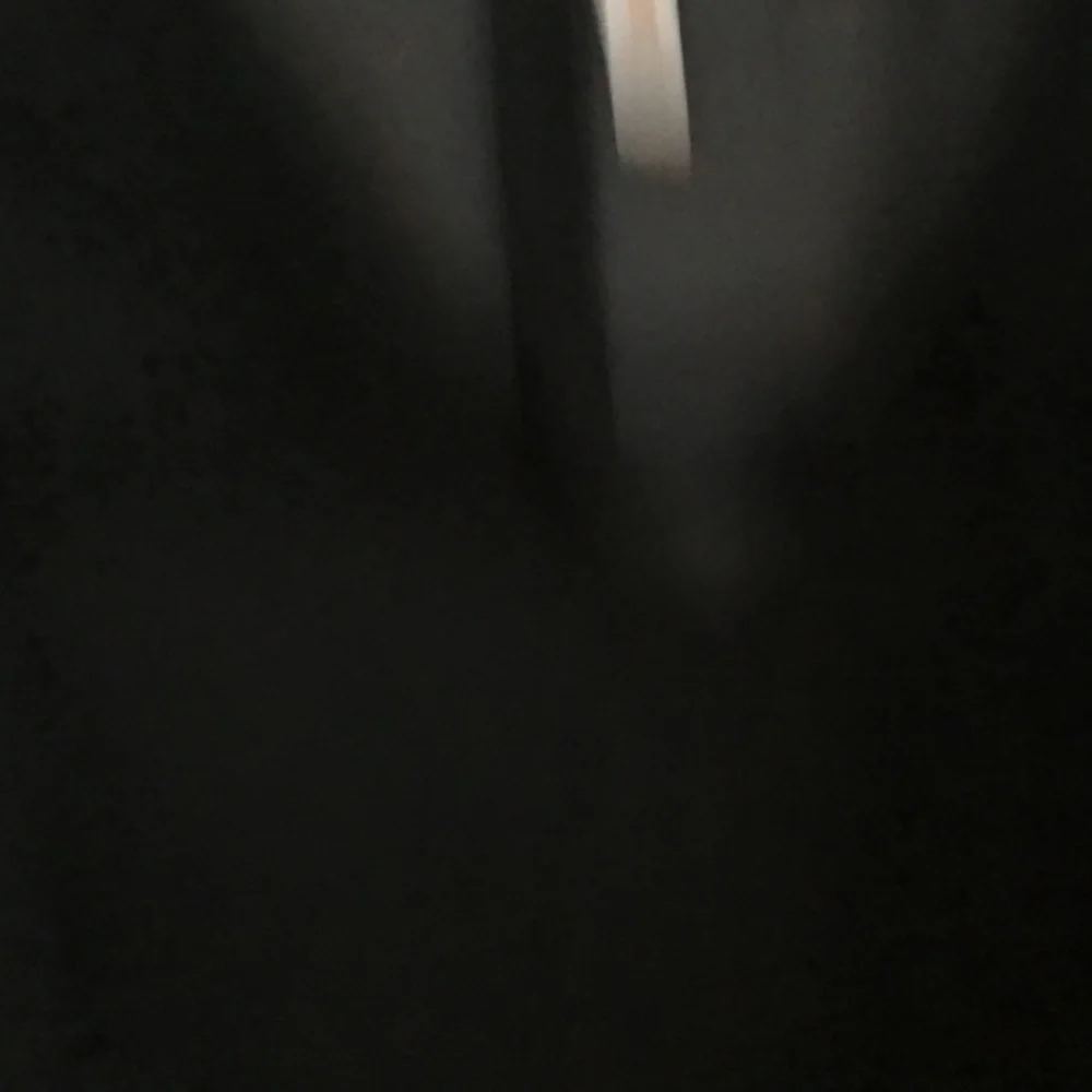 Lucy, size medium, black sheer mesh, crop v neck tank top - Picture 2 of 4